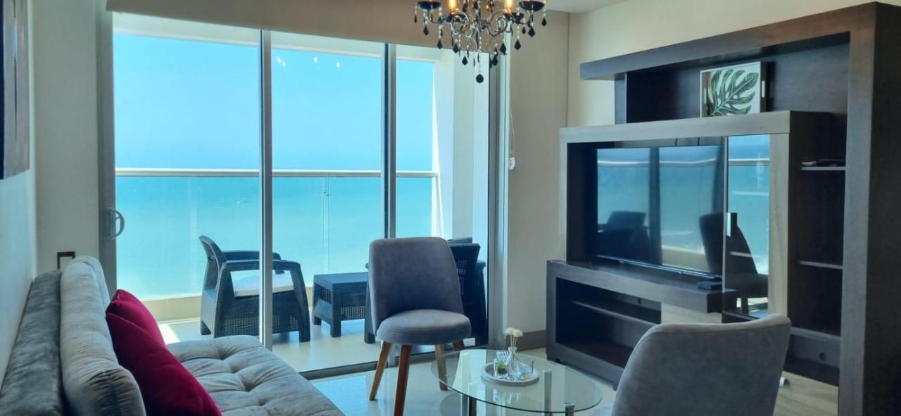 דירות Cartagena Bocagrande Beach Apartamento מראה חיצוני תמונה