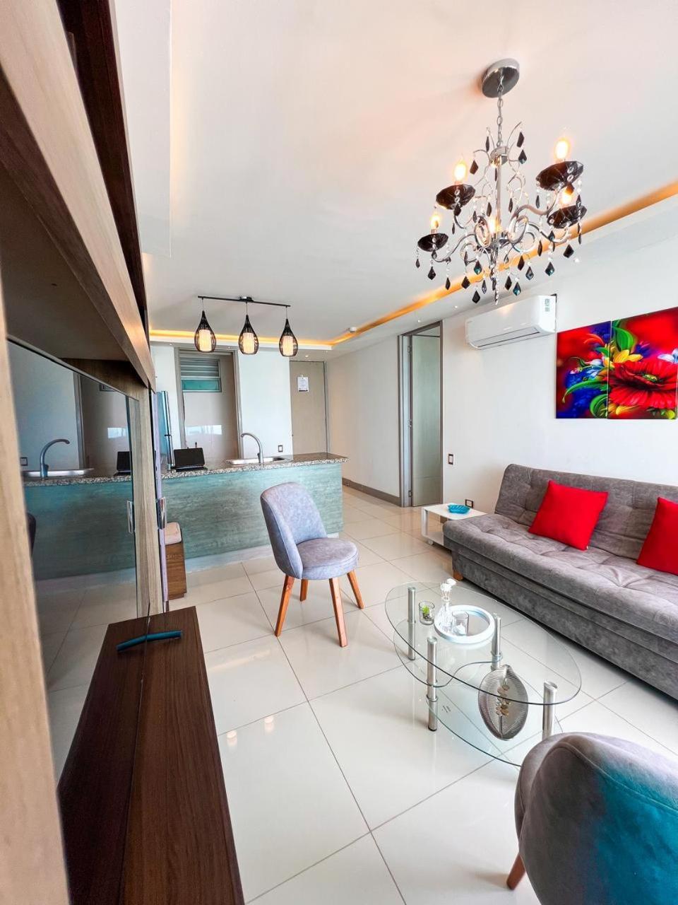 דירות Cartagena Bocagrande Beach Apartamento מראה חיצוני תמונה