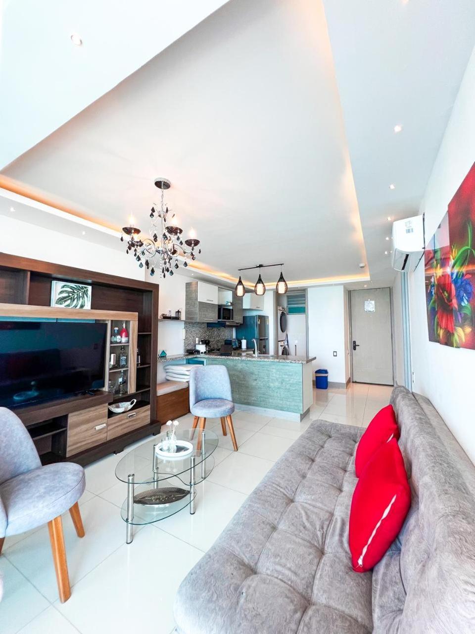 דירות Cartagena Bocagrande Beach Apartamento מראה חיצוני תמונה