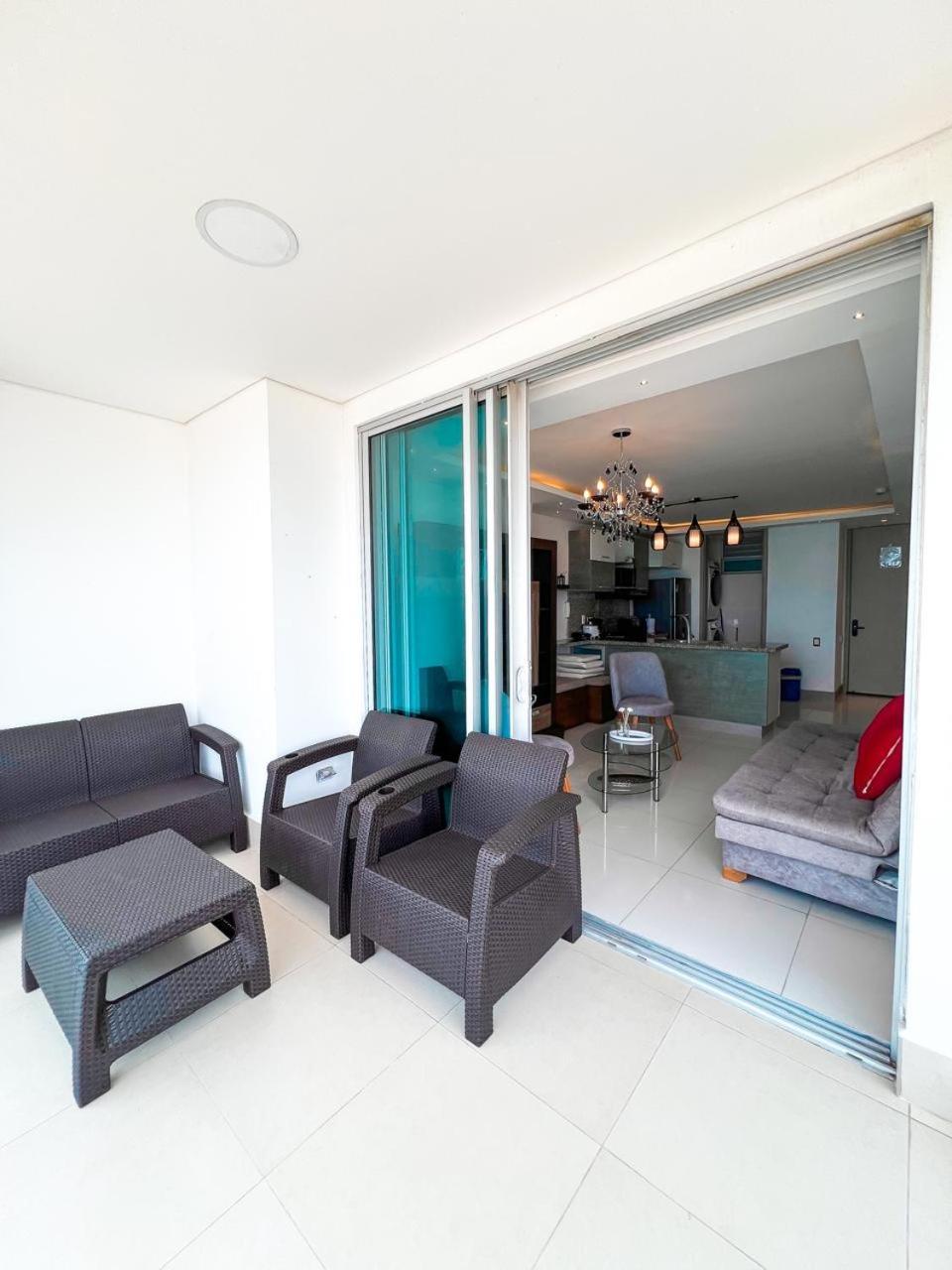 דירות Cartagena Bocagrande Beach Apartamento מראה חיצוני תמונה