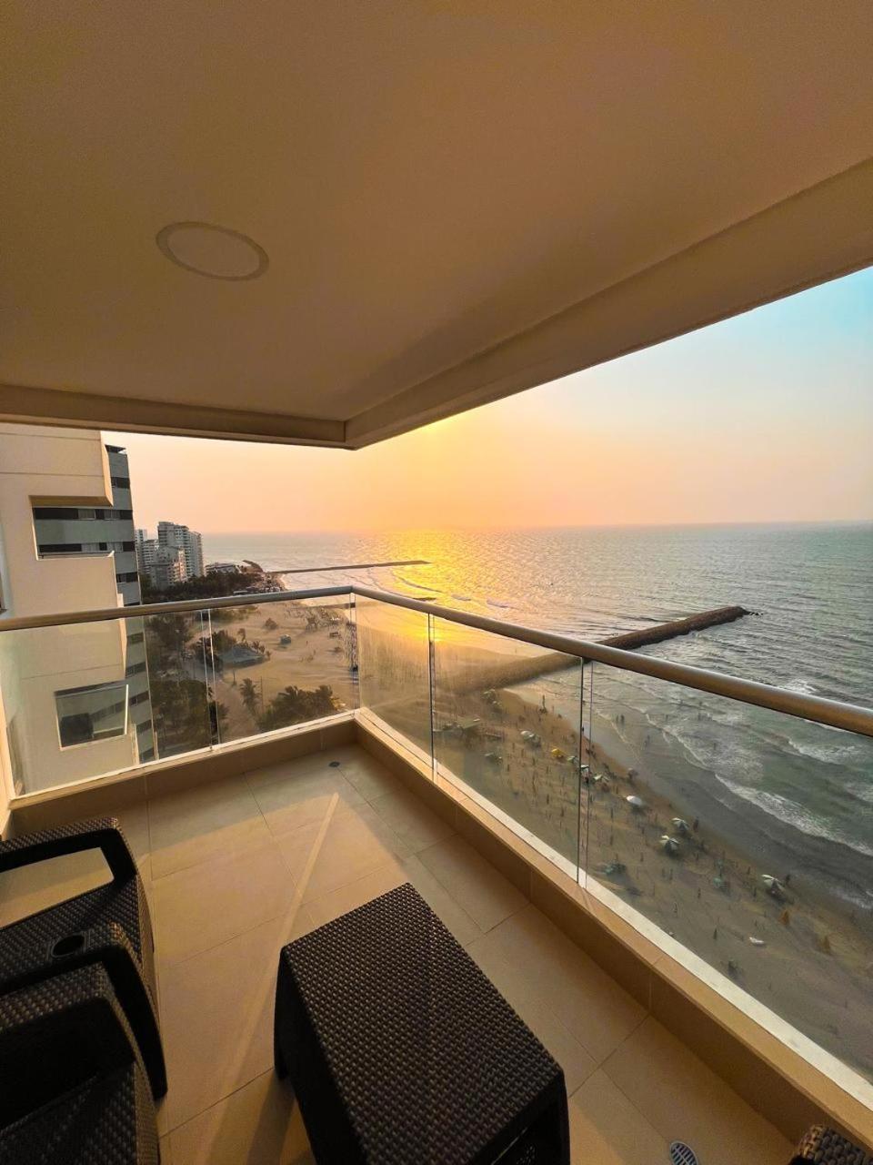 דירות Cartagena Bocagrande Beach Apartamento מראה חיצוני תמונה