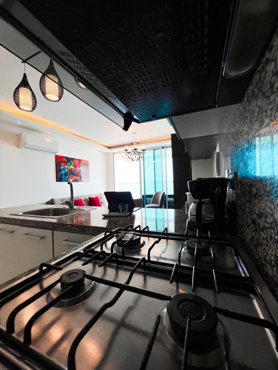 דירות Cartagena Bocagrande Beach Apartamento מראה חיצוני תמונה