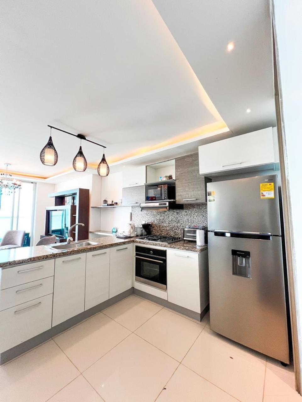 דירות Cartagena Bocagrande Beach Apartamento מראה חיצוני תמונה